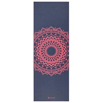 Gaiam Non-Slip Yoga Mat Free Yoga Class Lightweight