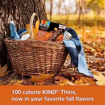 KIND THINS Chocolate Pumpkin Spice Healthy Snack Bars
