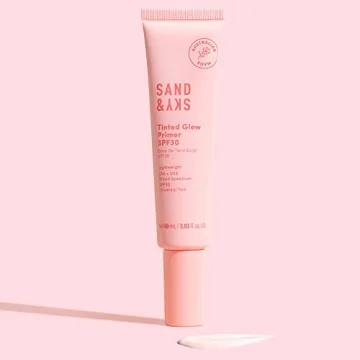 Sand & Sky Tinted Glow Primer SPF 30 – Hydrating & Glow