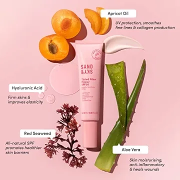 Sand & Sky Tinted Glow Primer SPF 30 – Hydrating & Glow