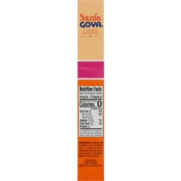 Goya Foods Sazón Seasoning with Coriander & Annatto, 6.33 Ounce (Pack of 1)