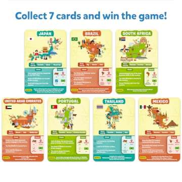 Skillmatics Card Game - Guess in 10 Countries of The World, Perfect for Boys, Girls, Kids & Families Who Love Toys, Travel Games, Gifts for Ages 8, 9, 10 & Up