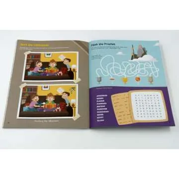 Ella and Noah Celebrate Passover Activity Book for Kids