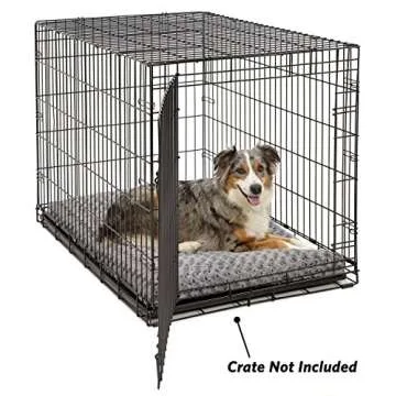 MidWest Homes for Pets Deluxe Dog Beds Super Plush Dog & Cat Beds Ideal for Dog Crates Machine Wash & Dryer Friendly, 1-Year Warranty