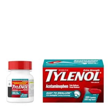 Tylenol Extra Strength Easy-to-Swallow Pain Relief Caplets