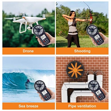 BTMETER BT-100 Digital Wind Speed Anemometer