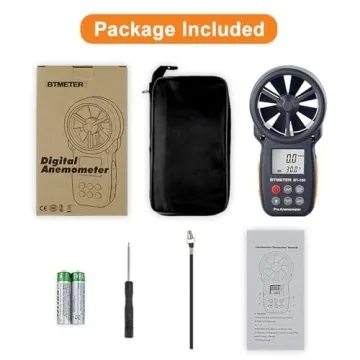 BTMETER BT-100 Digital Wind Speed Anemometer