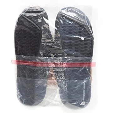 Two-Tone Men's Memory Foam House Slippers