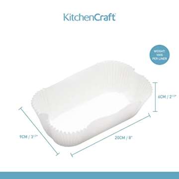 Top-Quality KitchenCraft Non-Stick Loaf Tin Liners