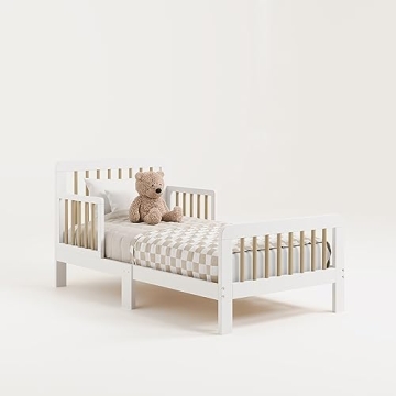 Storkcraft Pasadena Toddler Bed - Safety Guardrails & GREENGUARD Certified