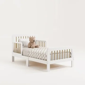 Storkcraft Pasadena Toddler Bed - Safety Guardrails & GREENGUARD Certified