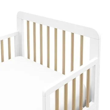 Storkcraft Pasadena Toddler Bed - Safety Guardrails & GREENGUARD Certified