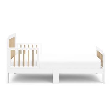 Storkcraft Pasadena Toddler Bed - Safety Guardrails & GREENGUARD Certified