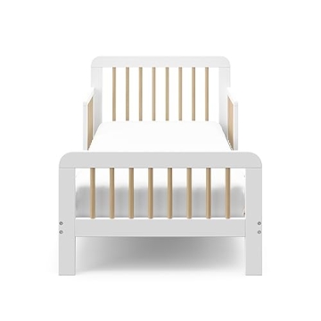 Storkcraft Pasadena Toddler Bed - Safety Guardrails & GREENGUARD Certified