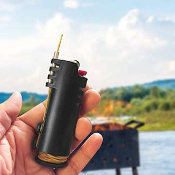 CHEFBEE 200 FT Organic Hemp Wick, Well Coated Natural Beeswax for Hemp Wick Lighter or Candle Making, Slow Burn, No Dripping, Standard Size(1.1mm)