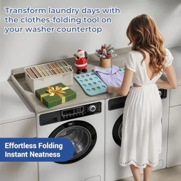 Stylish COOLBEBE Washer and Dryer Countertop for Laundry Room