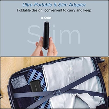 OKRAY USB Wall Charger Flat 3-Pack Fast Charging