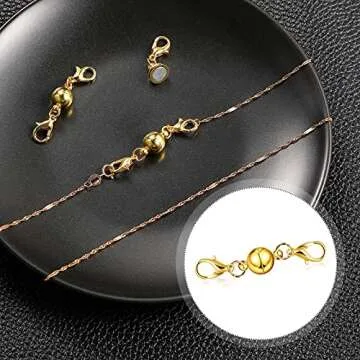 Magnetic Jewelry Clasps Effortless Wear and Style