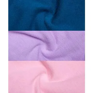 CAKYE 3 Pack Maternity Nursing Bra for Sleep Cotton Breastfeeding Bras (Large, Third Style)