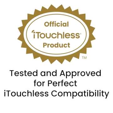 iTouchless AC Power Adapter for Automatic Sensor Trash Cans, Official and Manufacturer Certified, UL...