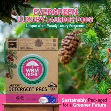 WBM Laundry Detergent Pods - Eco-Friendly, Stain-Fighting Power
