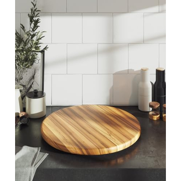 Elevate Your Dining Experience with Acacia Wood Lazy Susan