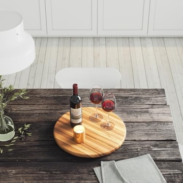 Elevate Your Dining Experience with Acacia Wood Lazy Susan