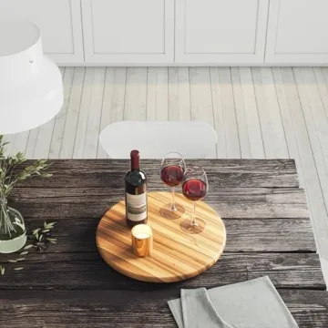 Elevate Your Dining Experience with Acacia Wood Lazy Susan