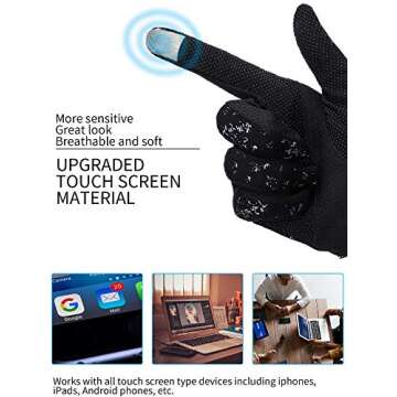 Elegant Touchscreen UV Protection Gloves for Women