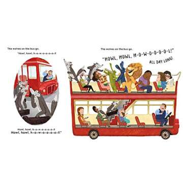 The Lion on the Bus - Fun Picture Book for Kids