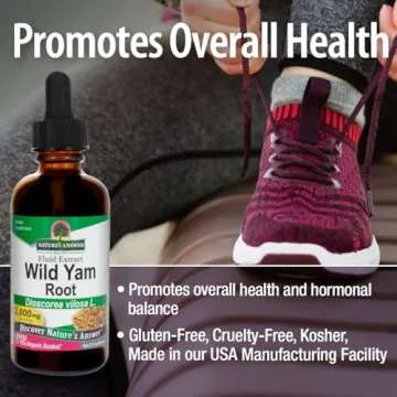 Nature's Answer Wild Yam - Wellness Herbal Extract, Gluten-Free