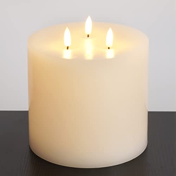Amagic 6x6 Extra Large Flameless Candle with Remote