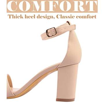 Stylish Ankis Nude Heels for Women - Perfect for Any Occasion