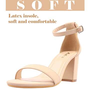 Stylish Ankis Nude Heels for Women - Perfect for Any Occasion