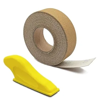 WBJKZJD Hand Sander Kit - 1” Micro Sanding Paper with Detail Sander for DIY Crafts