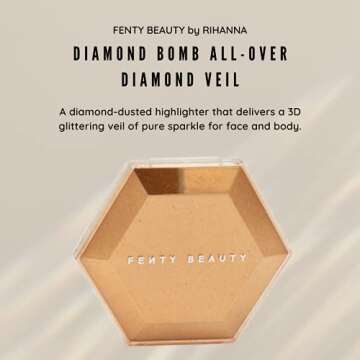 Fenty Beauty by Rihanna Diamond Bomb All-Over Diamond Veil Cognac Candy