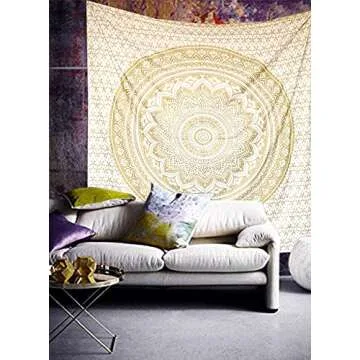 Raajsee Mandala Tapestry Boho Wall Art 30x40 Inches