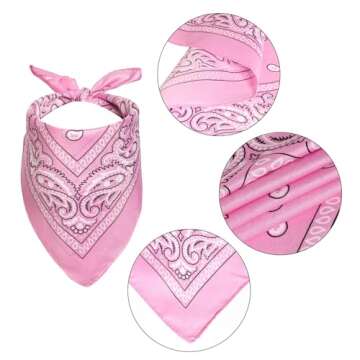 choyaxo Dog Halloween Costumes Pet Cowboy Costume for Dogs Cat Cowboy Hat with Bandana Scarf Set Party Accessories (Pink)