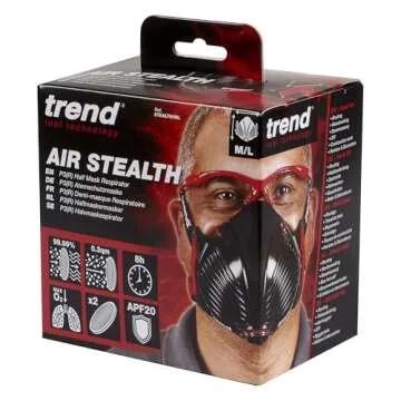 Trend Air Stealth Dust Mask with Twin HEPAC Filters