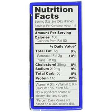 Wild Planet Sardine Spring Water - Nutrient-Rich Snack