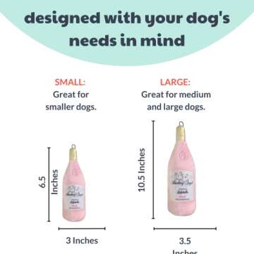 Huxley & Kent for Dogs | Barking Angel (Small) | Funny Dog Toy | Dog Toy with Squeaker | Dog Gift | Fun, Durable, and Safe | Squeaky Dog Toy