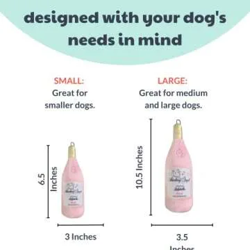 Huxley & Kent for Dogs | Barking Angel (Small) | Funny Dog Toy | Dog Toy with Squeaker | Dog Gift | Fun, Durable, and Safe | Squeaky Dog Toy