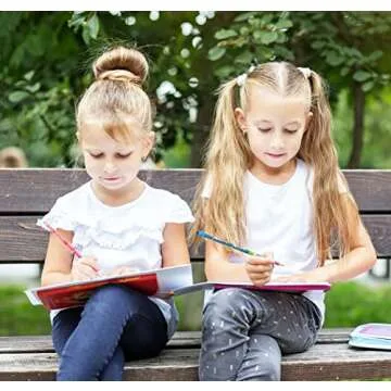 Rarlan Assorted Colorful Pencils for Kids, 144 Count