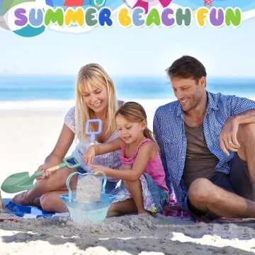 Wood Handle Beach Shovel Toy for Kids Ages 4-12