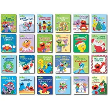 Sesame Street Advent Calendar with 24 Storybooks