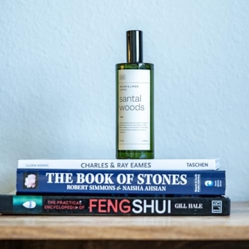 Craft & Kin Santal Woods Room Spray for Bedding, 6.76 oz, Pillow Spray, Long-Lasting Room Freshener, Soothing Aroma Mist for Home & Washroom