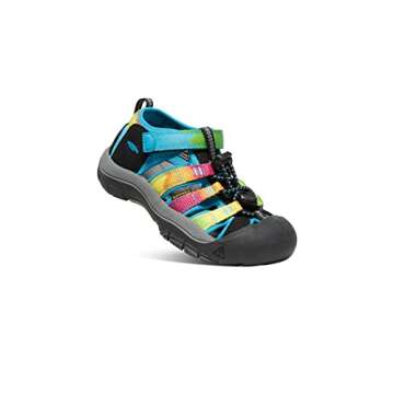 KEEN Kids Closed Toe Water Sandals in Rainbow Tie Dye