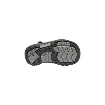 KEEN Kids Closed Toe Water Sandals in Rainbow Tie Dye