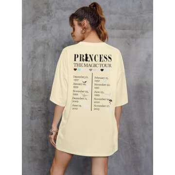 Charming Princess Shirts for Women - Magic Story Tee