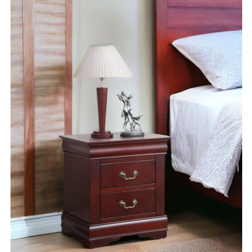 Henf Nightstand with 2 Drawers for Elegant Storage Solutions